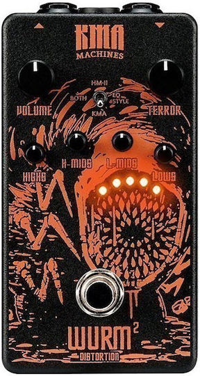 KMA Audio Machines WURM 2 Pedală Efectul Distorsiune Chitară electrică