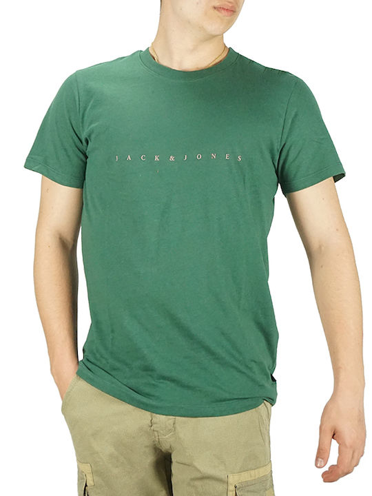 Jack & Jones Men's Short Sleeve T-shirt Green