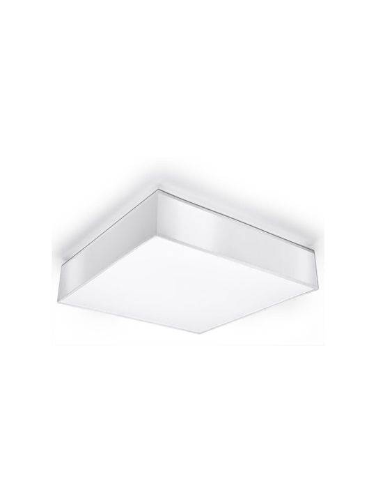 Sollux Horus 45 Classic Plastic Ceiling Light with Socket E27 45pcs White