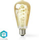 Nedis Смарт крушка LED 4.9W за фасунга E27 и форма ST64 Регулируем бял цвят 360лм Димируем