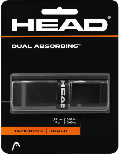 Head Dual Absorbing Ersatz-Griff Schwarz 1 Stück