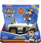 Spin Master Jucărie Miniatură Paw Patrol Tracker Jungle Cruiser Vehicle with Pup pentru 3+ Ani (Diverse modele) 1 buc