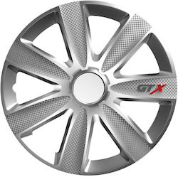 AMiO Τάσια Versaco Gtx 15" 4τμχ Ασημί 2673