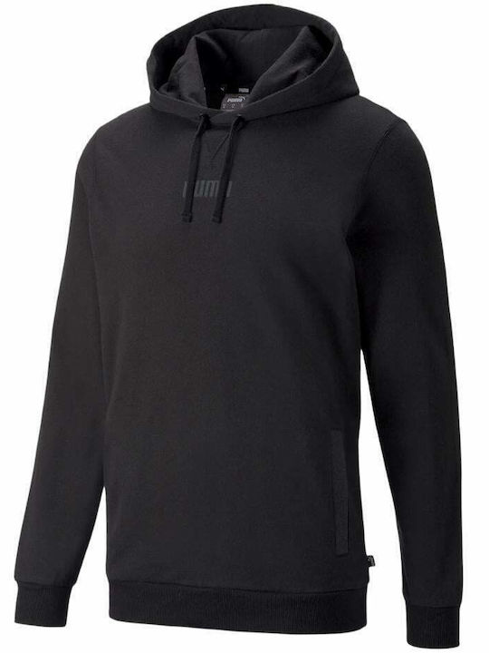 PUMA Modern Basics Φούτερ με Κουκούλα Μαύρο