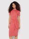 Guess Sommer Mini Kleid Coral Storm
