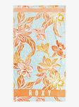 Roxy Blue Island Time Beach Towel Cotton 160x90cm.