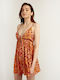 Toi&Moi Summer Mini Dress Orange