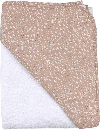 Baby Star Baby Bath Towel Hooded 95x95cm