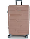 Playbags PP332 Large Suitcase H75cm Beige