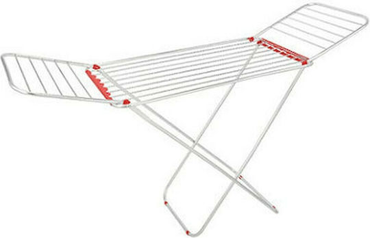 Chios Hellas Full Superior Aluminum Folding Floor Clothes Drying Rack with Hanging Length 18m