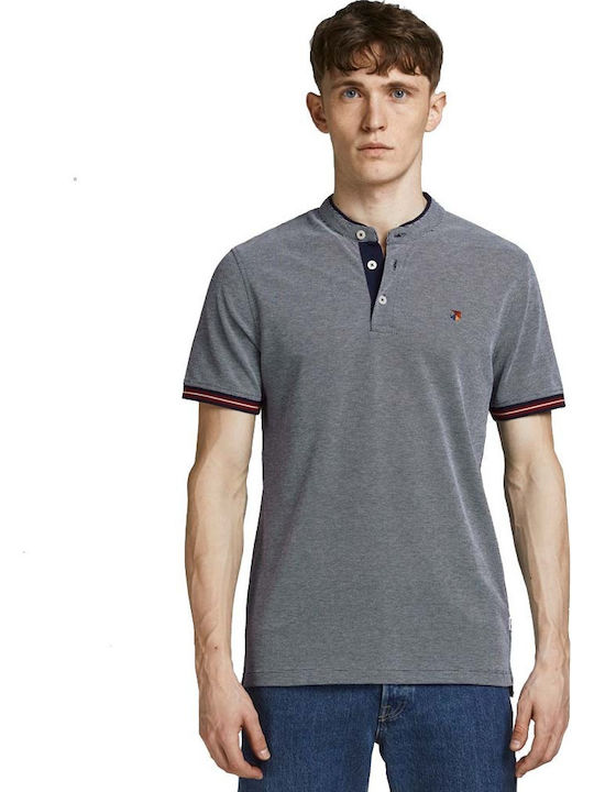 Jack & Jones Μπλούζα Κοντομάνικη Navy Μπλε