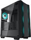 Deepcool CC560 Gaming Midi Tower Computer Case with Window Panel Black