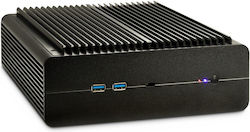 Inter-Tech IP-60 NUC Computergehäuse Schwarz