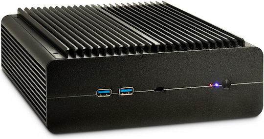 Inter-Tech IP-60 NUC Computergehäuse Schwarz