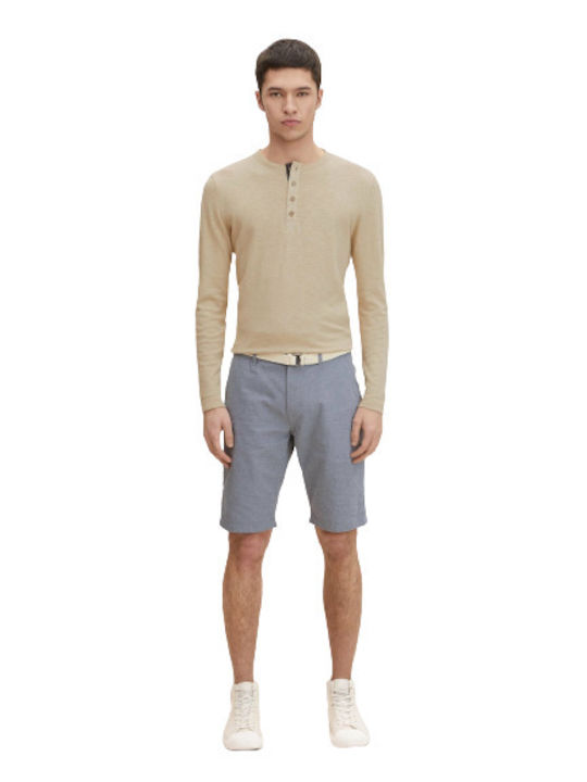 Tom Tailor 204 Yarn Dyed Herrenshorts Chino Gray