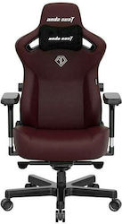 Anda Seat Kaiser 3 Large Gaming Stuhl mit verstellbaren Armlehnen Classic Maroon