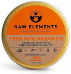 Raw Elements USA Tinted Facial Moisturizer Crema protectie solara Cremă SPF30 51gr