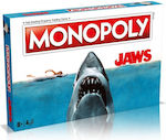 Winning Moves Joc de Masă Monopoly - Jaws Board Game pentru 2-6 Jucători 8+ Ani