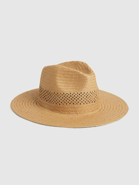 GAP Fedora Γυναικείο Ψάθινο Καπέλο Panama Μπεζ 811619000 Skroutz.gr