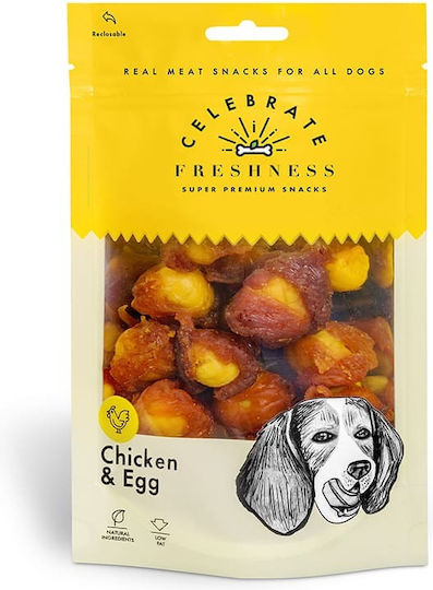 Celebrate Freshness Egg Leckerli für Hunde mit Huhn und Ei 100gr 84097