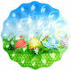Marva Osterdekorationen & Ornamente Eierbecher Glas 33x33cm