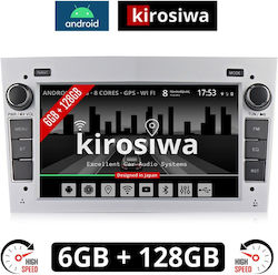 Kirosiwa Ηχοσύστημα Αυτοκινήτου για Opel Astra 2004-2011 (AUX/WiFi/GPS) με Οθόνη Αφής 7"