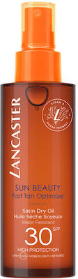 Lancaster Sun Beauty Satin Dry Wasserdicht Sonnenschutzmittel Öl SPF30 150ml