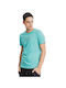 Paco & Co Men's Short Sleeve T-shirt Turquoise