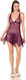 Moongirl 293 Set Babydoll Sexy Babydoll & Strin...