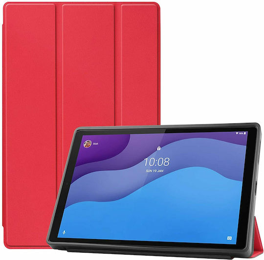 Trifold Flip Cover Κόκκινη (M10 FHD REL)