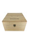 12367 Wedding Wish Box Beige 25x16cm