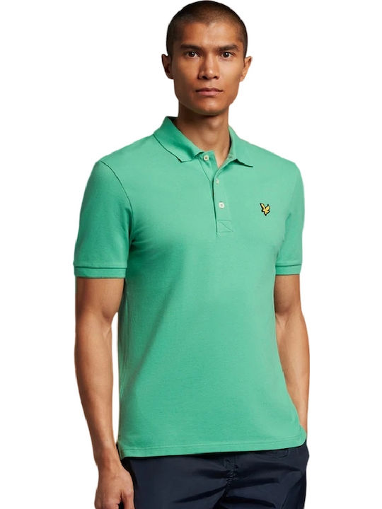 Lyle & Scott Polo T-shirt Πράσινο