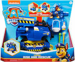 Spin Master Παιχνίδι Μινιατούρα Rise and Rescue Paw Patrol Chase with Vehicle για 3+ Ετών