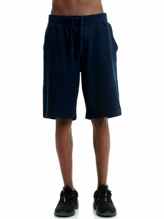 BodyTalk Αθλητική Ανδρική Βερμούδα Navy Μπλε