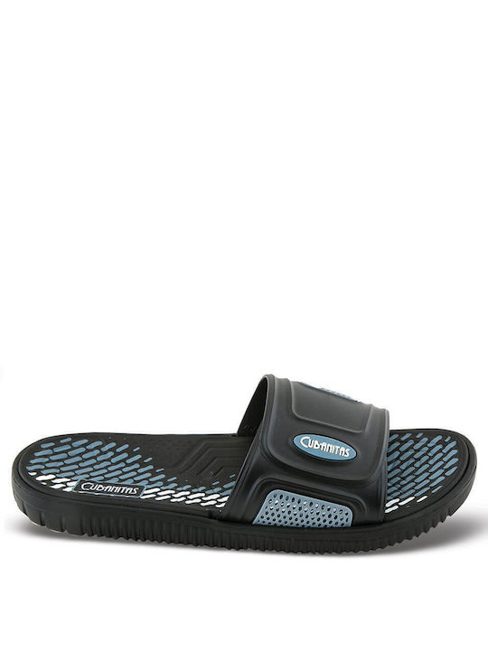 Cubanitas Men's Slides Black