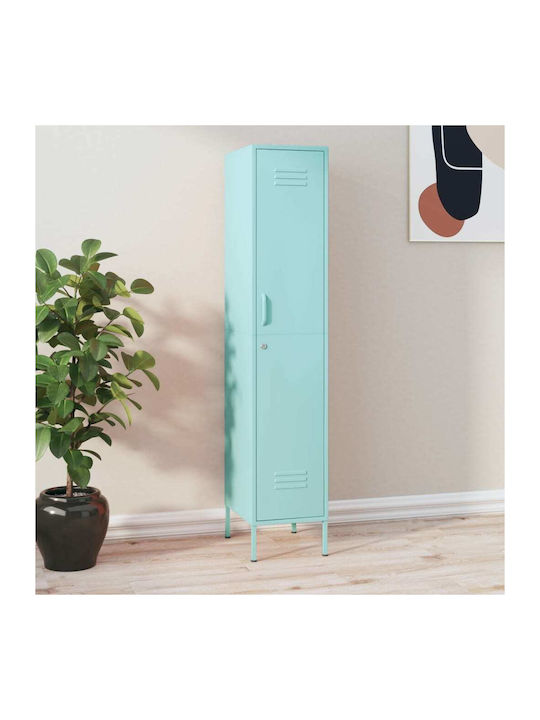 Kleiderschrank Büro mit Schloss Μέντα 35x46x180cm