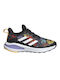Adidas Αθλητικά Παιδικά Παπούτσια Running Fortarun El Core Black / Cloud White / Bold Gold