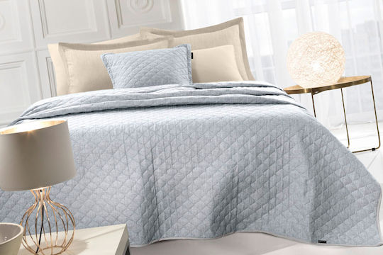 Guy Laroche Mystral Σετ Κουβερλί Μονό Microfiber Denim 160x220cm 2τμχ