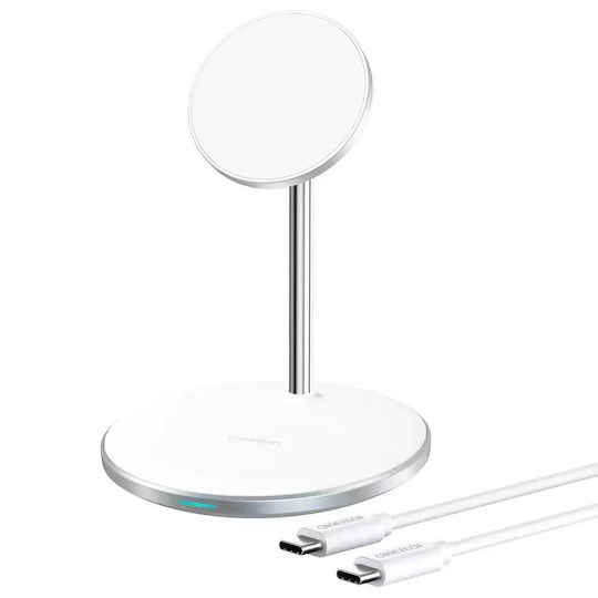 Choetech Φορτιστής Magsafe 15W Λευκός (T581-F)
