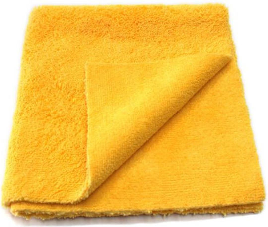 Maxshine Edgeless Mikrofaser-Auto-Tücher Nahtlos Trocknen 380gsm Gelbe 40x40cm