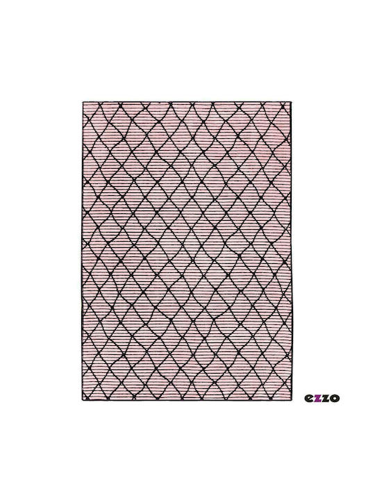Ezzo 4201 Weave Χαλί Διάδρομος Pink