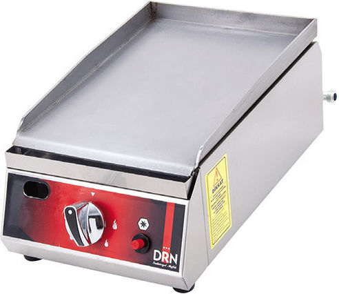 Πλατώ Ψησίματος Υγραερίου 30x50x20cm 3kW με Λεία Πλάκα