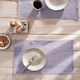 Gofis Home Chrochet Placemat Fabric Violet 50x32cm 019/19 1pcs