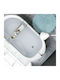 Das Home Bath Mat Cotton Round 0635 420760900635 Blue Width 60cm
