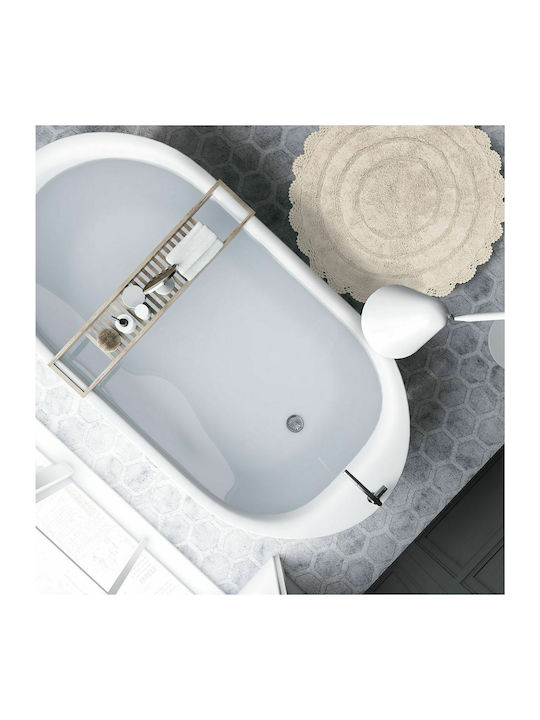 Das Home Bath Mat Cotton Round 0633 42076090063...