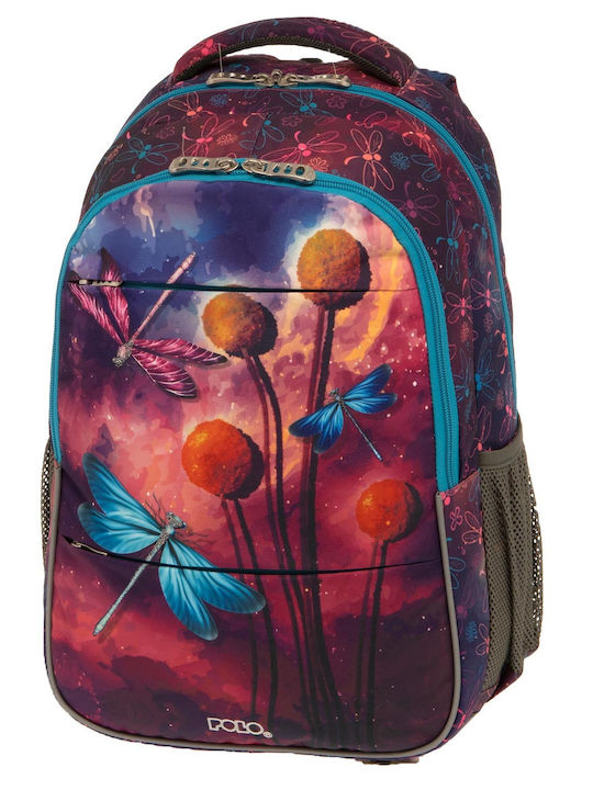 Polo Prisma School Bag Backpack Elementary, Elementary Multicolored