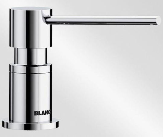 Blanco Lato Built-in Metallic Dispenser for the Kitchen Silver 300ml Blanco Lato Built-in Metallic Dispenser for the Kitchen Silver 300ml