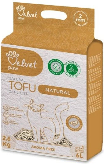 Aigan Natural Tofu Pflanzliche Katzenstreu Tofu 6Es | Skroutz Germany