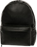 Polo Gecko Σχολική Τσάντα Πλάτης Γυμνασίου - Λυκείου σε Μαύρο χρώμα 2023