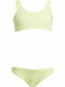 Blu4u Costum de baie pentru copii Bikini Galben